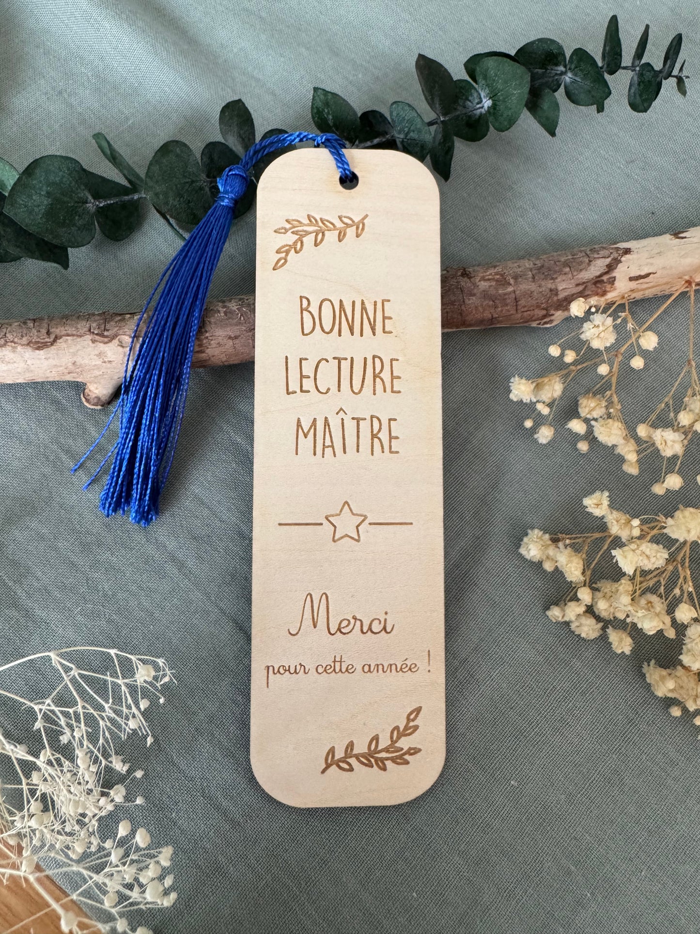 Marque page fin d'année