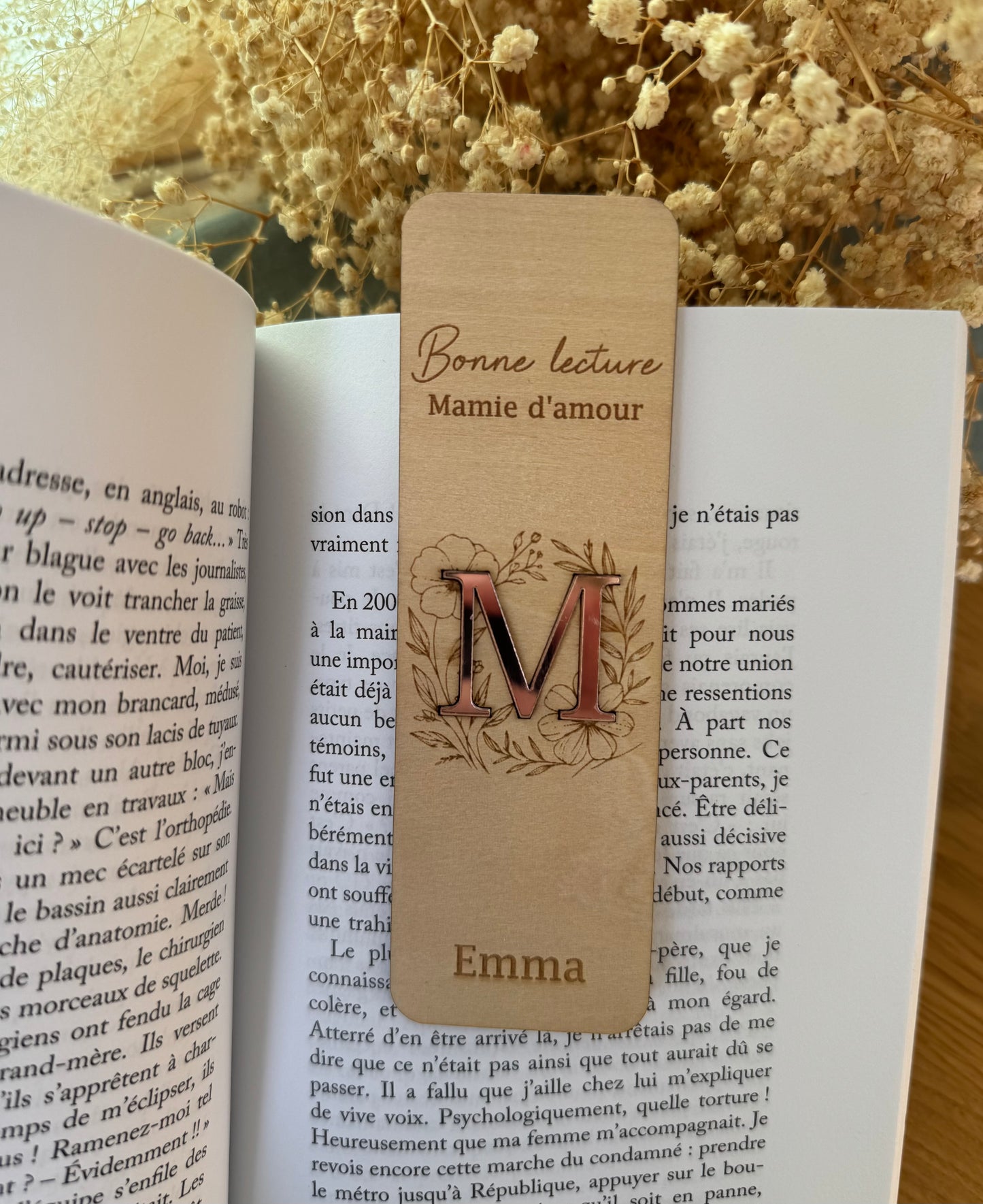 Marque page relief