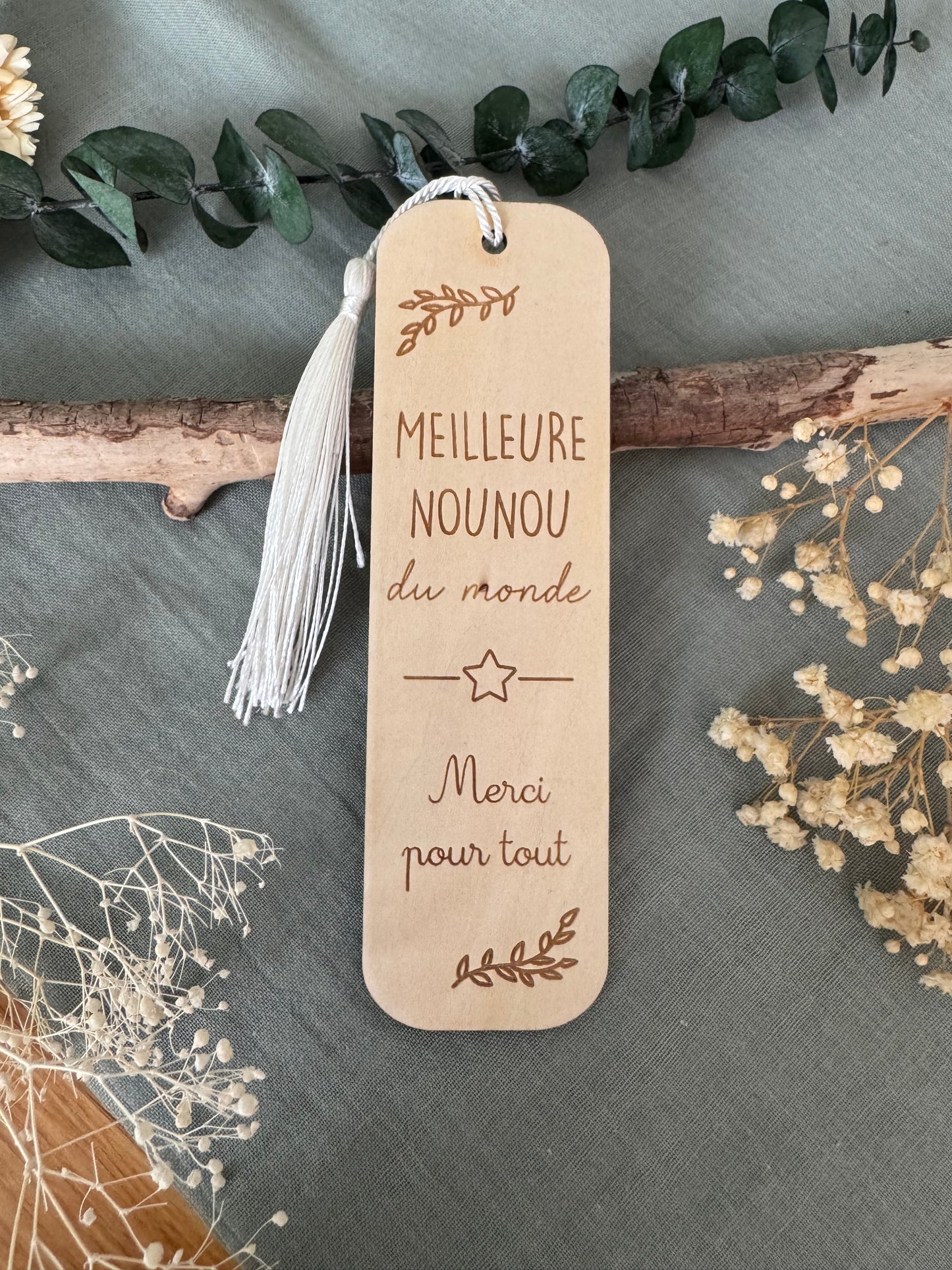 Marque page fin d'année