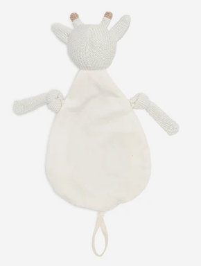 Doudou plat attache sucette girafe - JOLLEIN