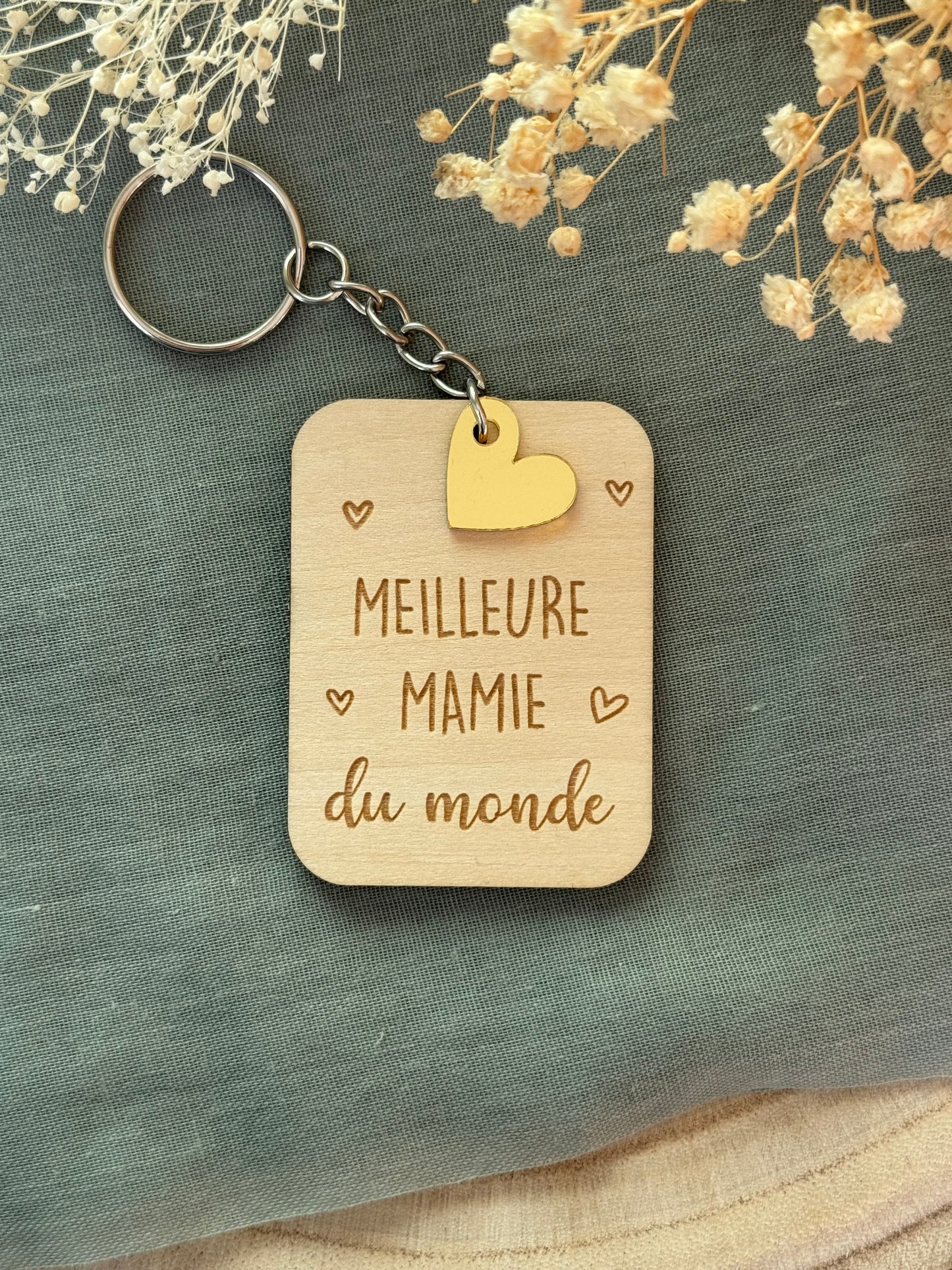 Porte clés MEILLEURE ... du monde