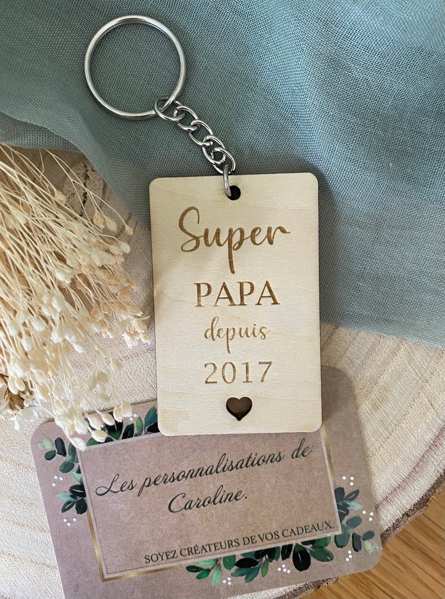 Porte clés Super PAPA depuis...