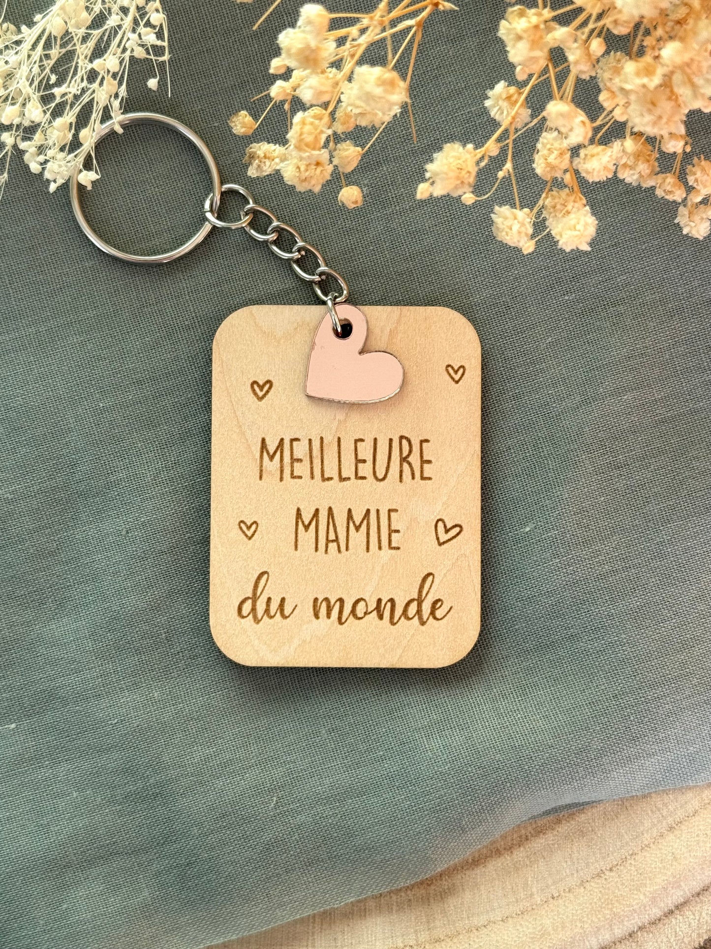 Porte clés MEILLEURE ... du monde