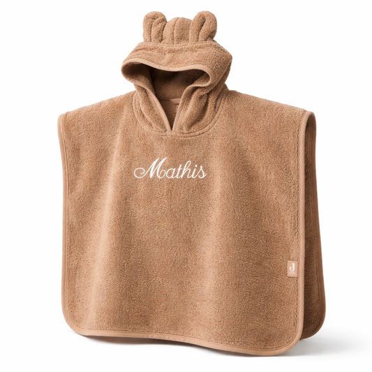 Poncho de bain biscuit - JOLLEIN