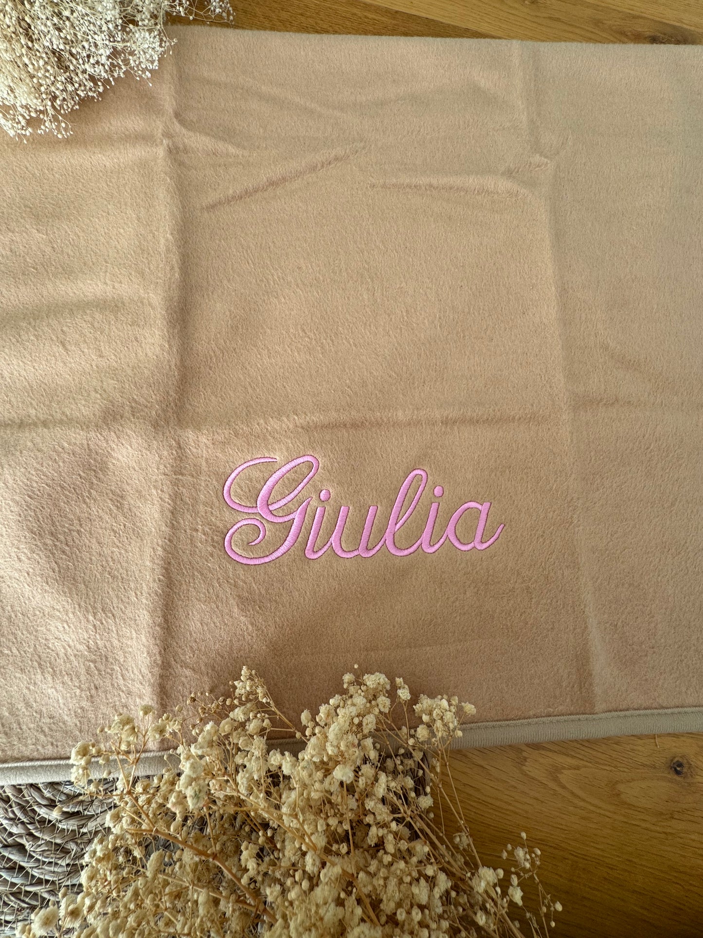 Couverture berceau biscuit - JOLLEIN