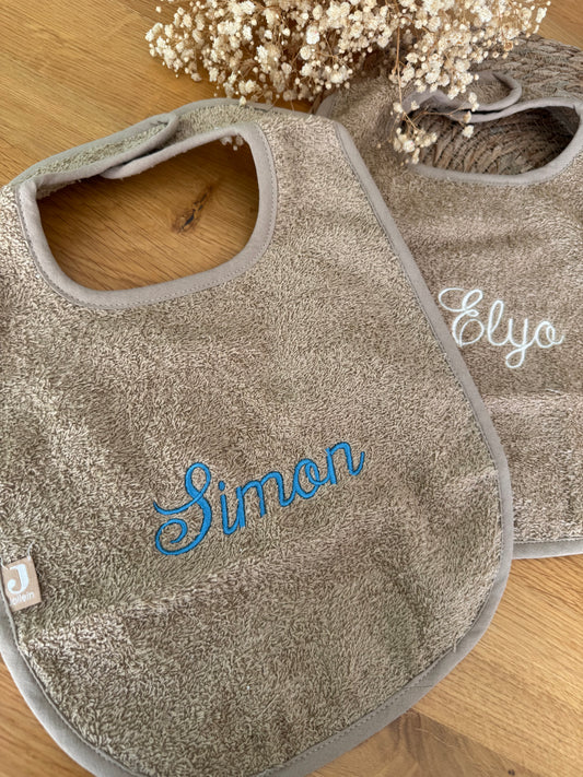 Bavoir éponge biscuit - JOLLEIN