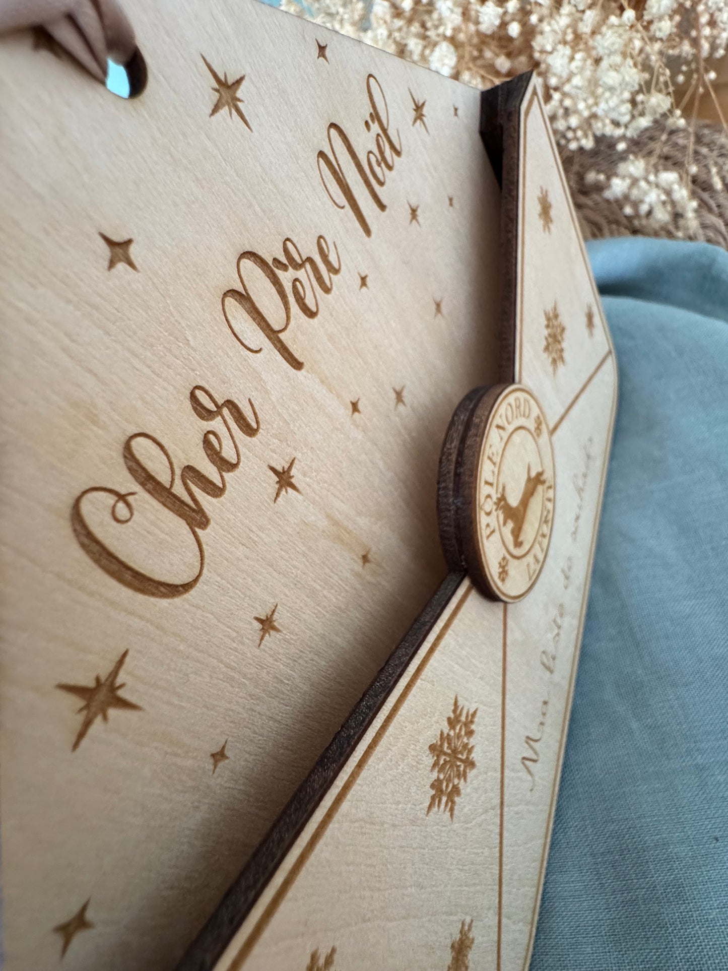 Enveloppe liste père Noël