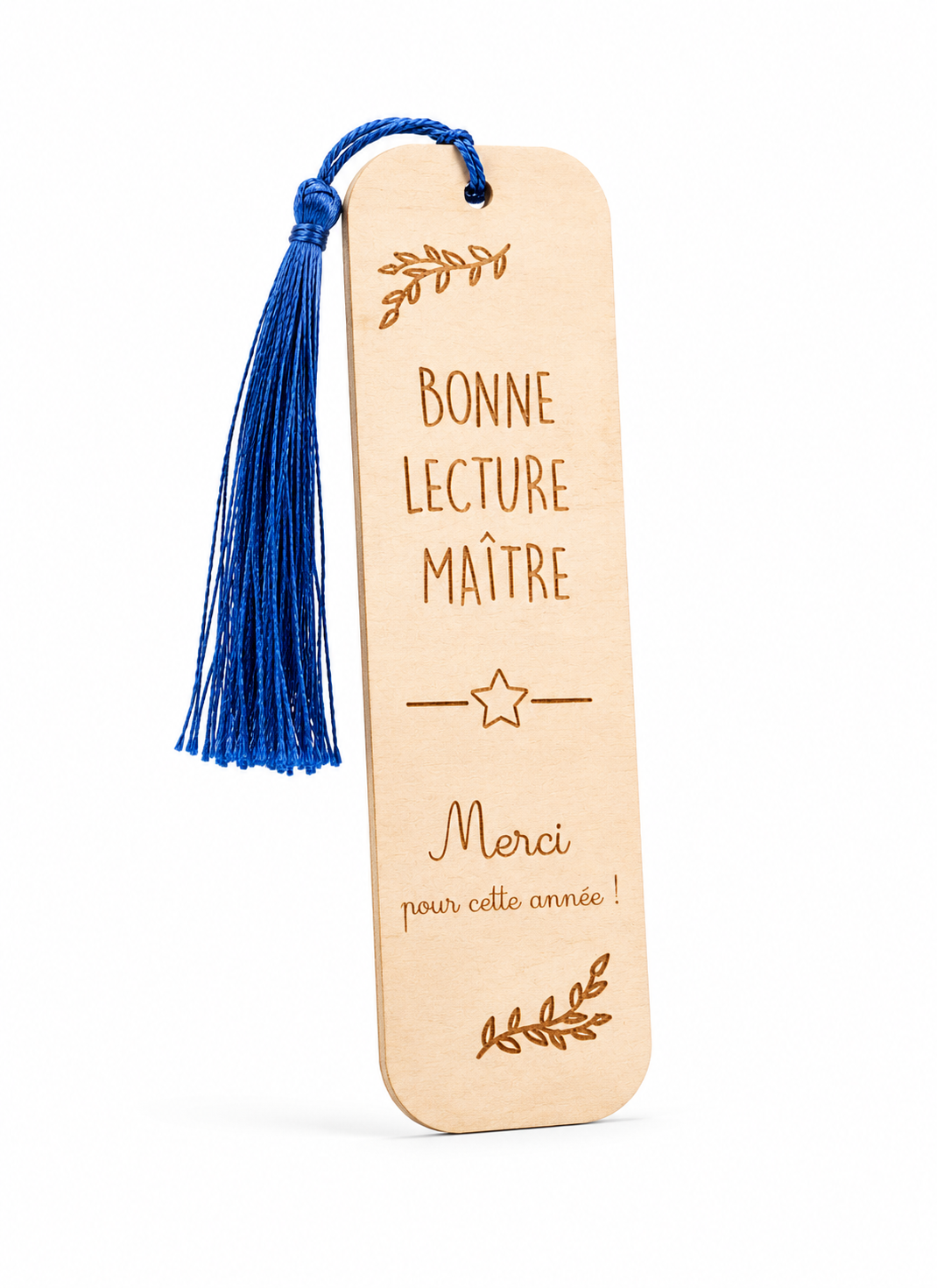 Marque page fin d'année