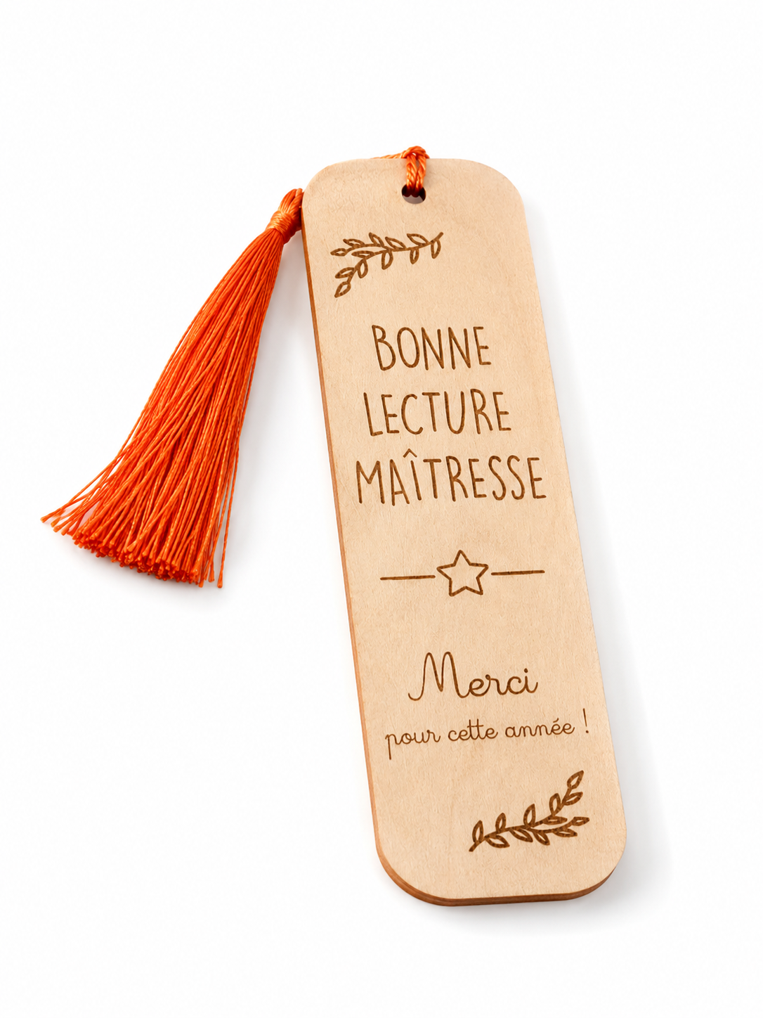 Marque page fin d'année