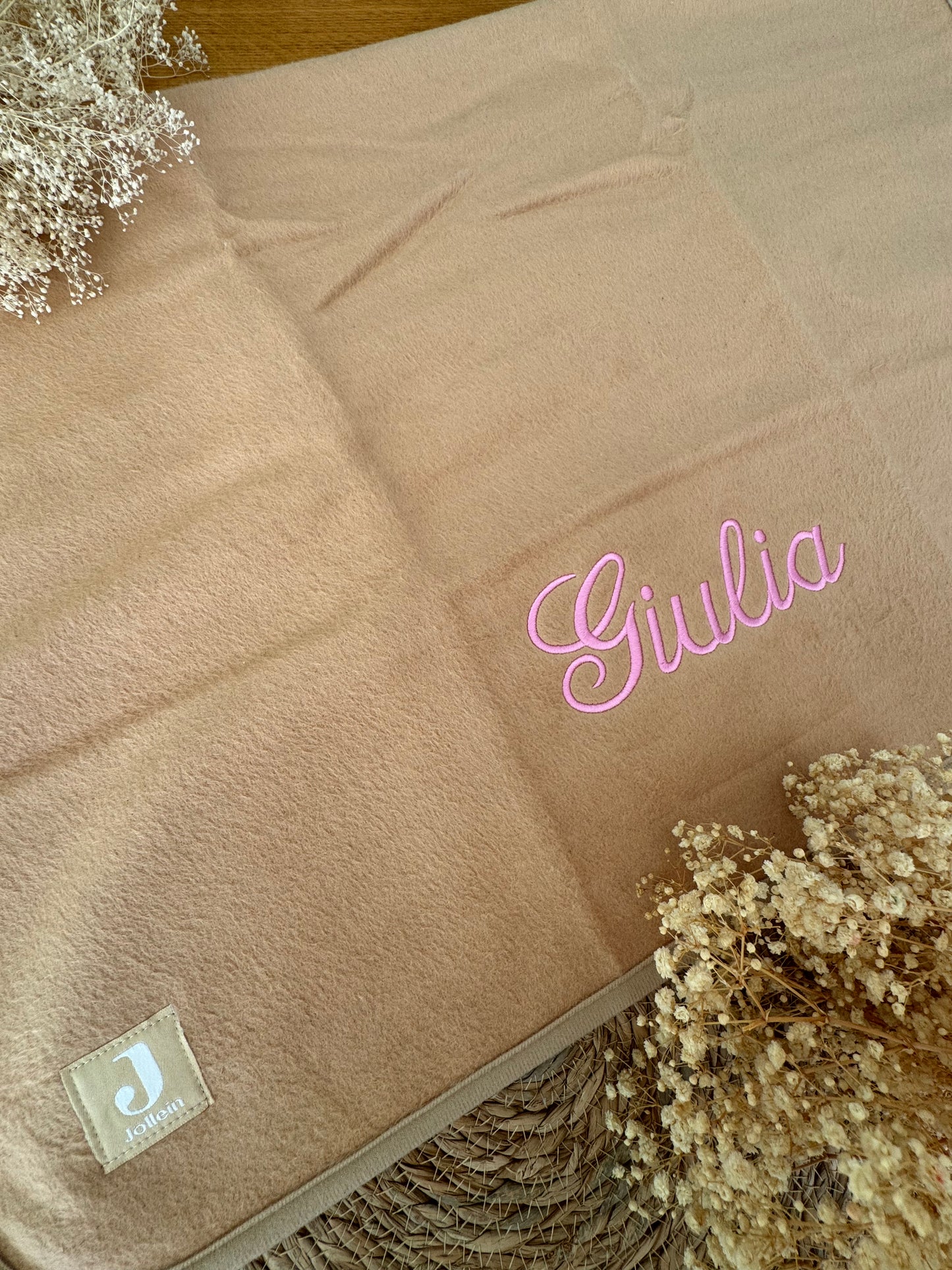 Couverture berceau biscuit - JOLLEIN