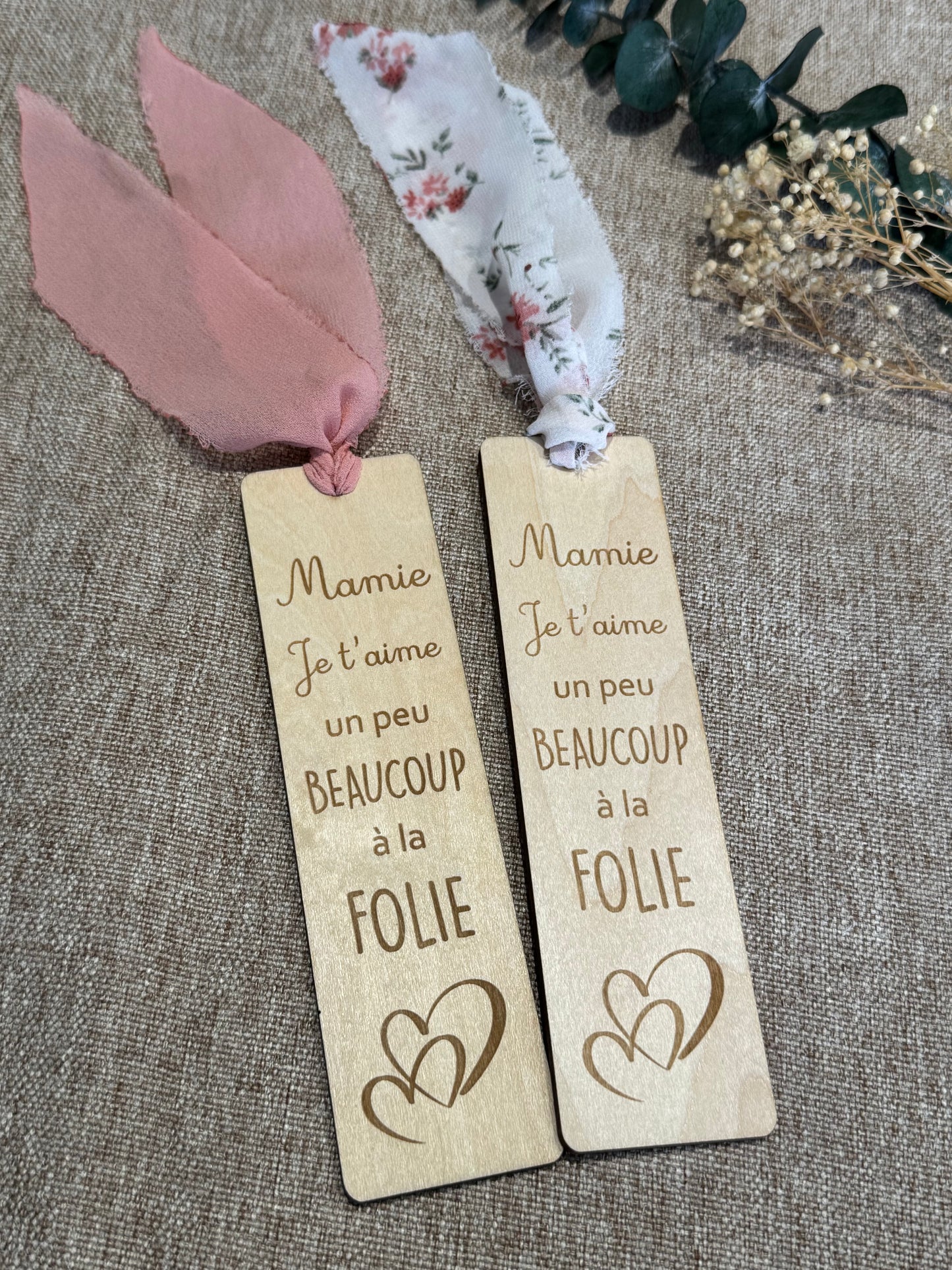 Marque page ruban