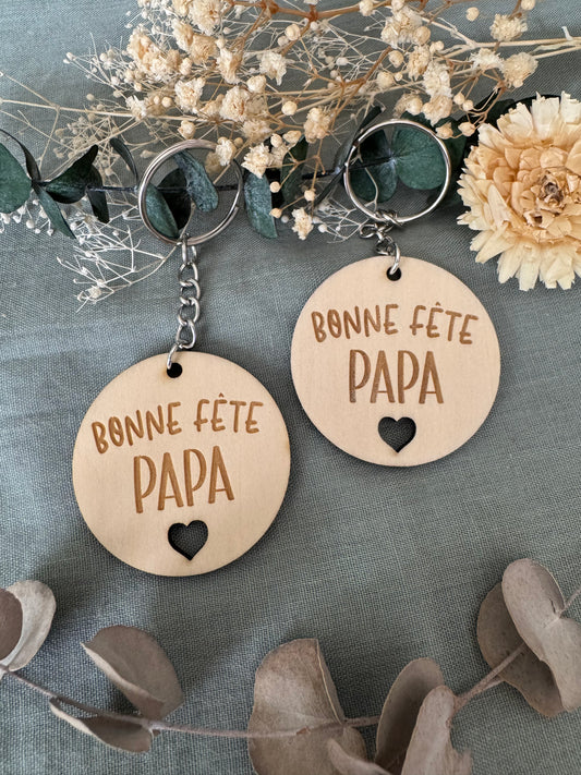 Porte clés Bonne fête papa