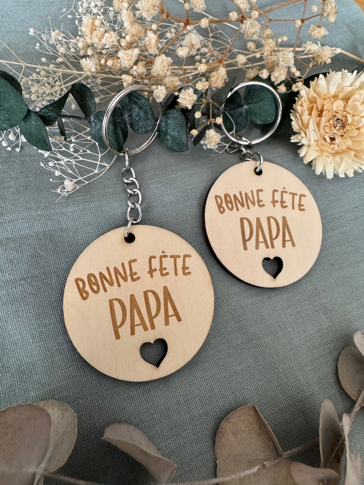 Porte clés Bonne fête papa