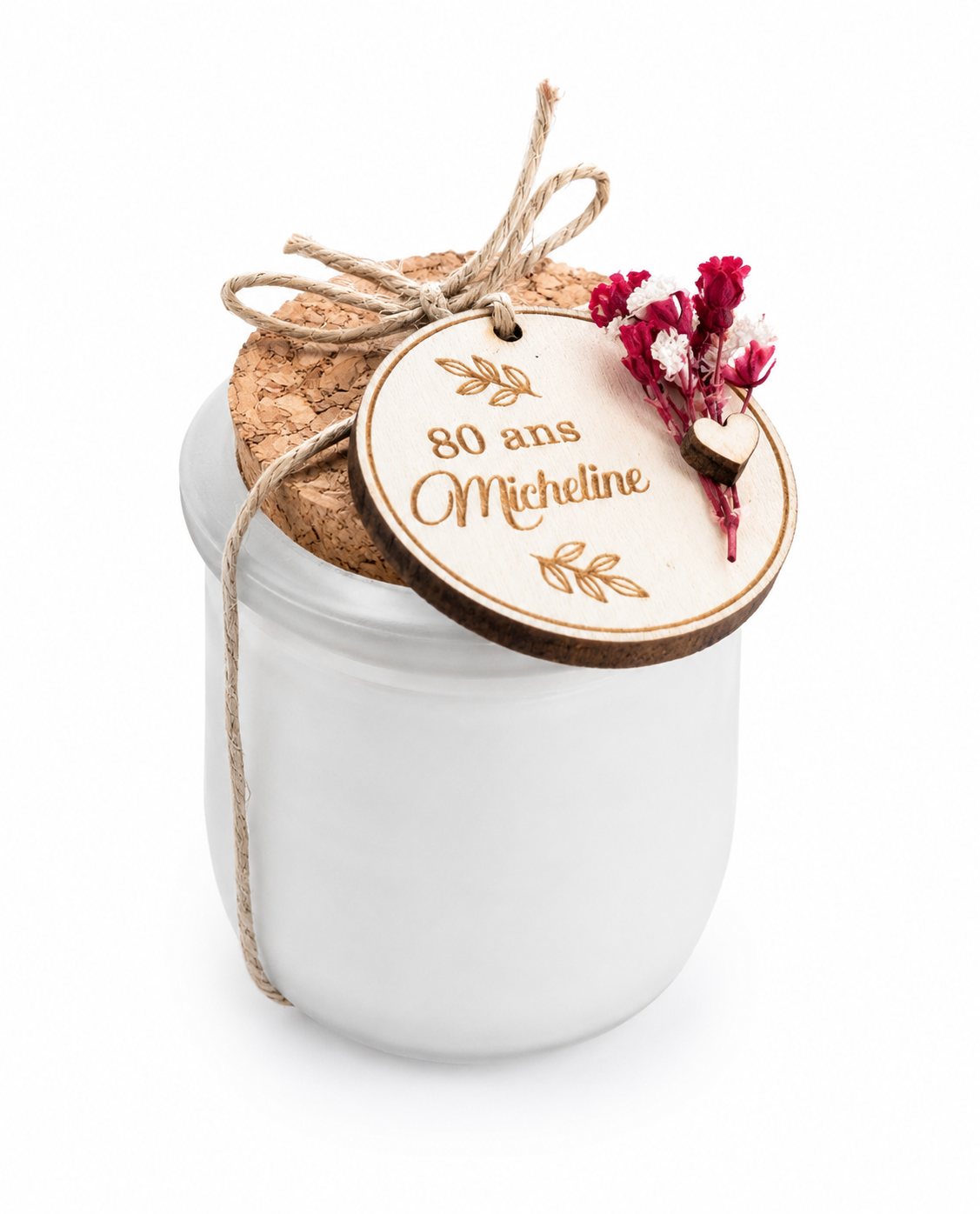 Bougie cadeau invités