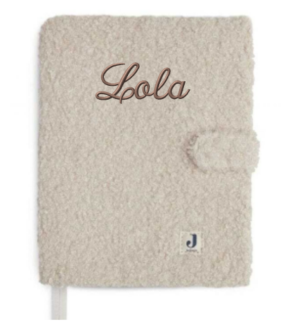 Protège carnet de santé boucle naturel - JOLLEIN