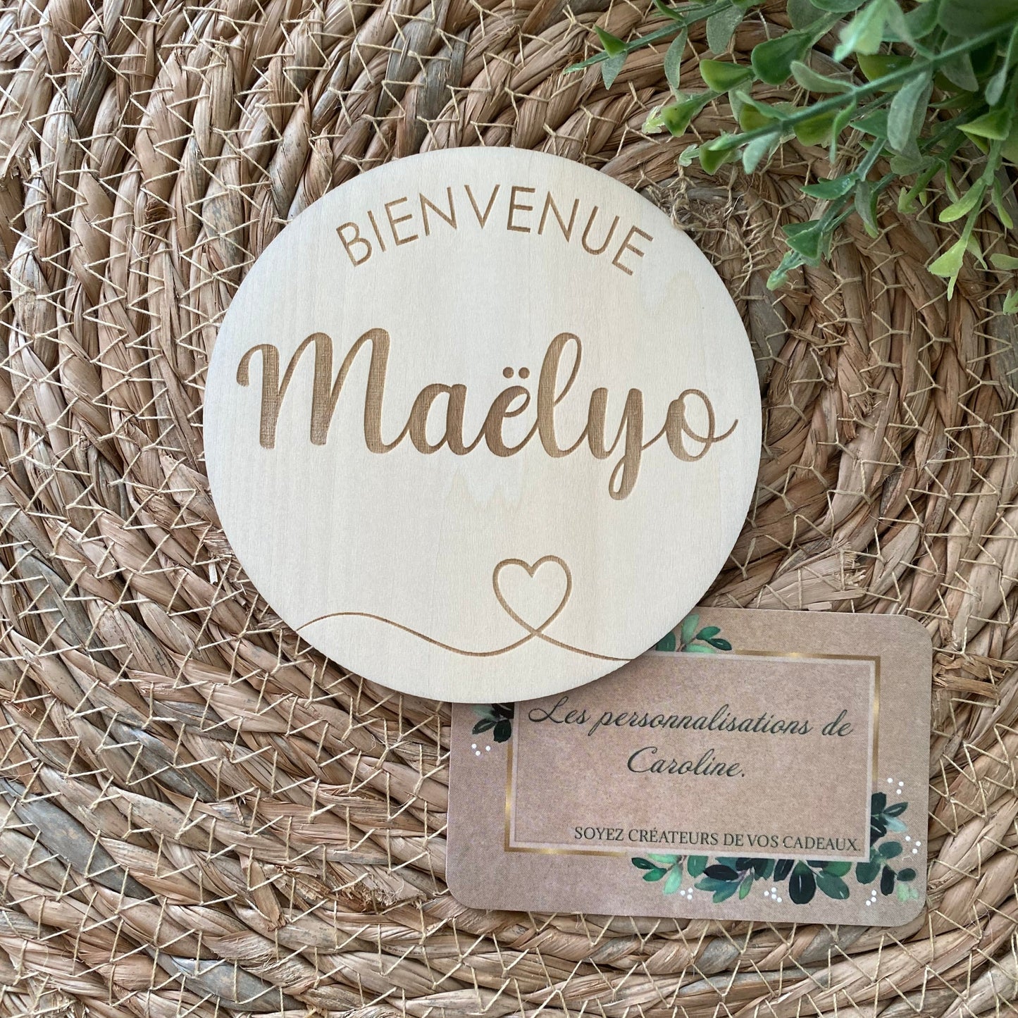 Carte de bienvenue
