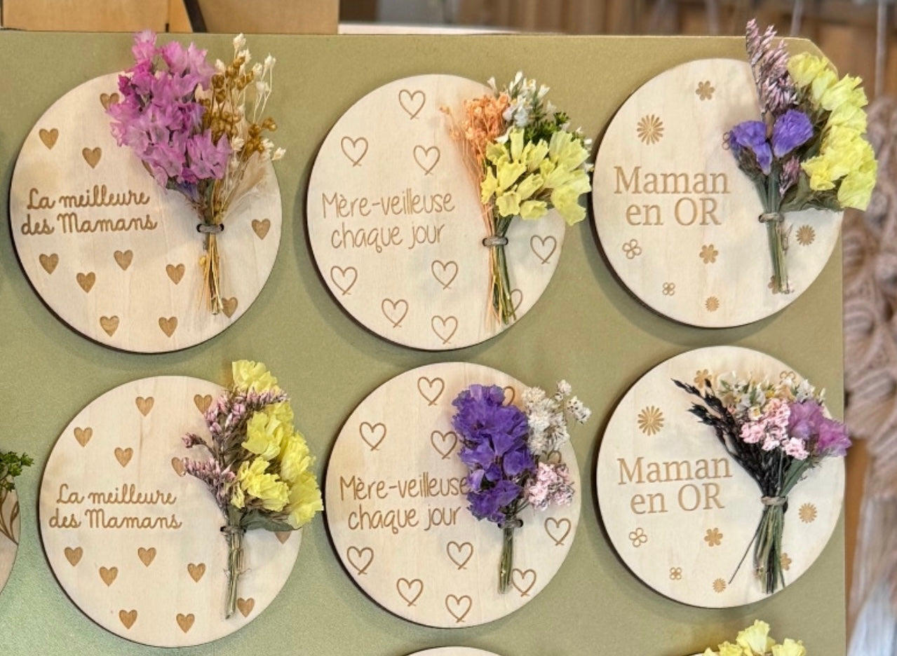 Magnets fleuris
