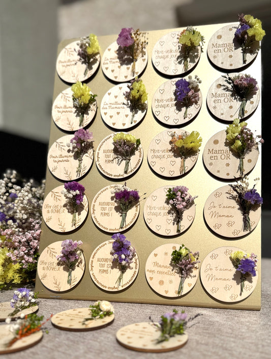 Magnets fleuris
